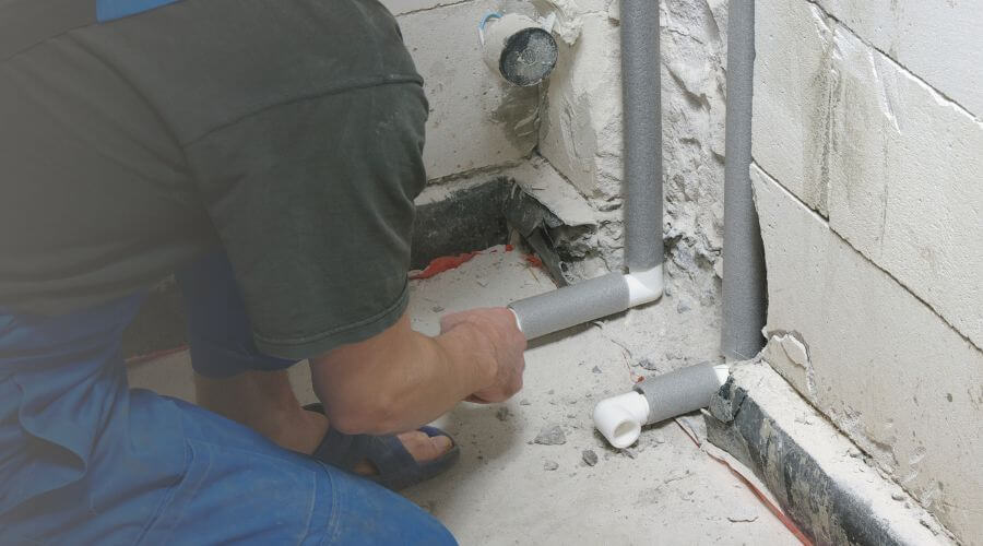 Expert burst pipe repair services in Mcmechen, WV